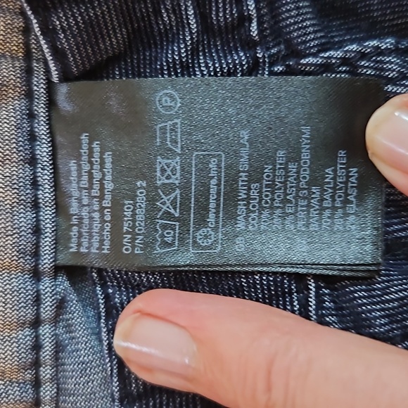 Boys adjustable waist 8-9 yrs dark grey / black fine corduroy trousers see pics - Picture 9 of 12